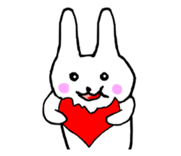 Heart of the rabbit sticker #11220515