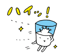 We love milk! milkop & milk god 2 sticker #11220843