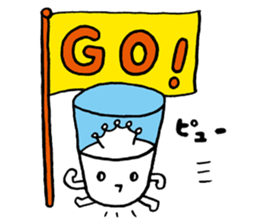 We love milk! milkop & milk god 2 sticker #11220850