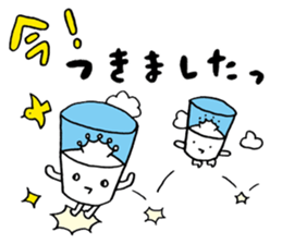 We love milk! milkop & milk god 2 sticker #11220872