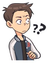 Si Tengil sticker #11221526