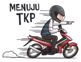 Si Tengil sticker #11221553