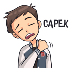 Si Tengil sticker #11221554