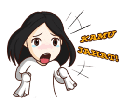 kuntilanak kesurupan sticker #11221564