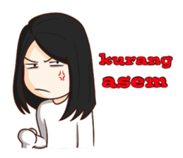 kuntilanak kesurupan sticker #11221597