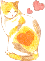 Warm and Fluffy Tortoiseshell cat sticker #11222612