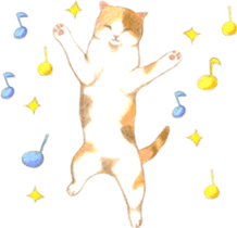 Warm and Fluffy Tortoiseshell cat sticker #11222618