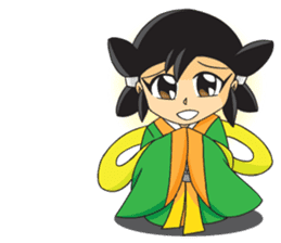 Little Maid Angel Ching ching sticker #11222984