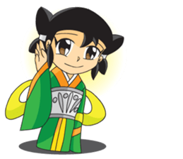 Little Maid Angel Ching ching sticker #11222986