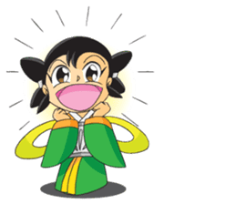 Little Maid Angel Ching ching sticker #11222992