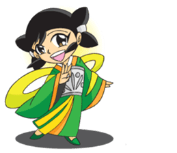 Little Maid Angel Ching ching sticker #11222993