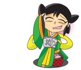 Little Maid Angel Ching ching sticker #11222997