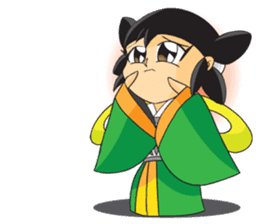 Little Maid Angel Ching ching sticker #11222999