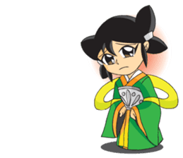 Little Maid Angel Ching ching sticker #11223000