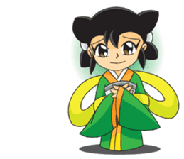 Little Maid Angel Ching ching sticker #11223002