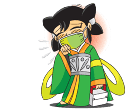 Little Maid Angel Ching ching sticker #11223009