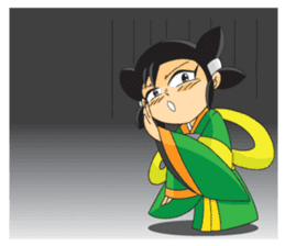 Little Maid Angel Ching ching sticker #11223010