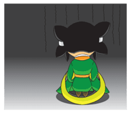 Little Maid Angel Ching ching sticker #11223011