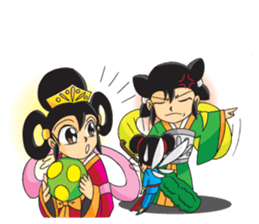 Little Maid Angel Ching ching sticker #11223014