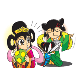 Little Maid Angel Ching ching sticker #11223014