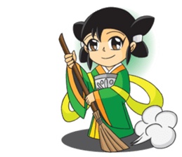 Little Maid Angel Ching ching sticker #11223015