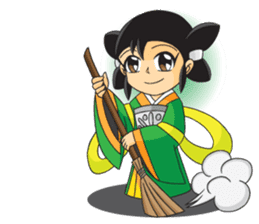 Little Maid Angel Ching ching sticker #11223015