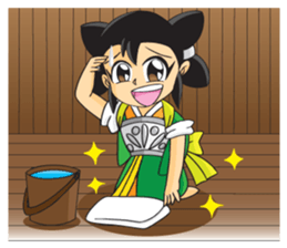 Little Maid Angel Ching ching sticker #11223016