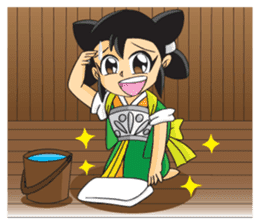 Little Maid Angel Ching ching sticker #11223016