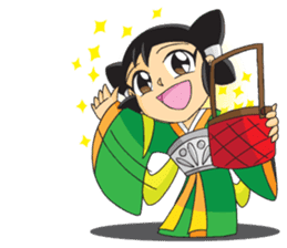 Little Maid Angel Ching ching sticker #11223017