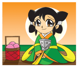 Little Maid Angel Ching ching sticker #11223020