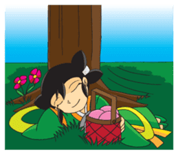 Little Maid Angel Ching ching sticker #11223022