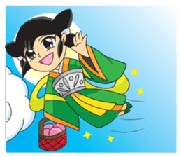 Little Maid Angel Ching ching sticker #11223023