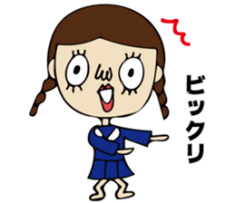 High School Girl of cute and disgusting sticker #11223161