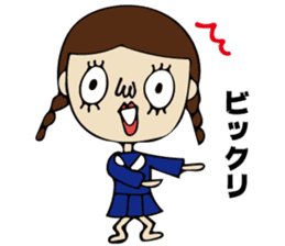 High School Girl of cute and disgusting sticker #11223161