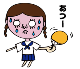 High School Girl of cute and disgusting sticker #11223174