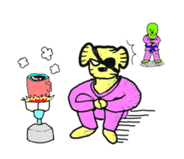 GRAND FATHER AND MMA ZOO sticker #11223414