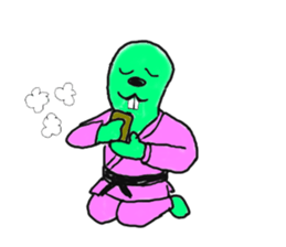 GRAND FATHER AND MMA ZOO sticker #11223423