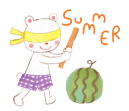 Summer has come. sticker #11223434