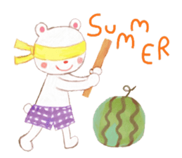 Summer has come. sticker #11223434