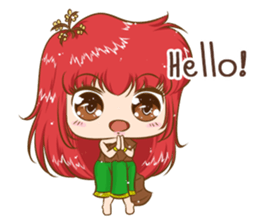 Takean Thai Nymph sticker #11223824