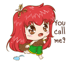 Takean Thai Nymph sticker #11223825