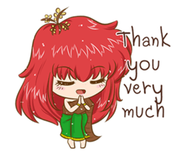 Takean Thai Nymph sticker #11223826