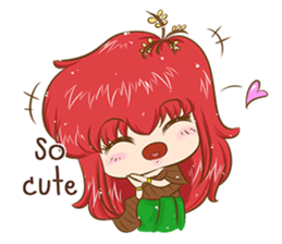 Takean Thai Nymph sticker #11223827