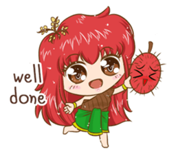 Takean Thai Nymph sticker #11223834