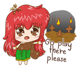 Takean Thai Nymph sticker #11223835