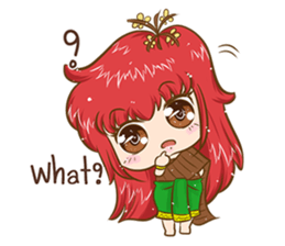 Takean Thai Nymph sticker #11223836