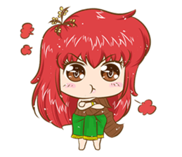 Takean Thai Nymph sticker #11223839