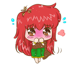 Takean Thai Nymph sticker #11223841