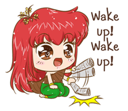 Takean Thai Nymph sticker #11223844