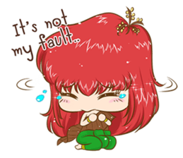 Takean Thai Nymph sticker #11223847